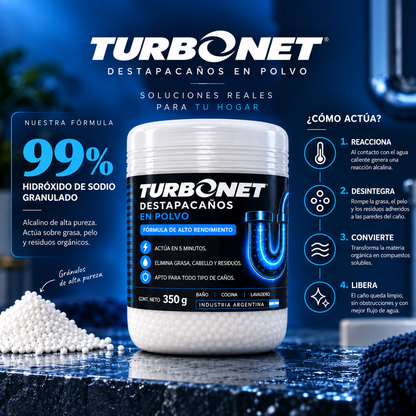 Turbonet  - Polvo destapacaño