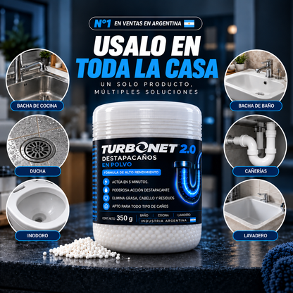 Turbonet  - Polvo destapacaño
