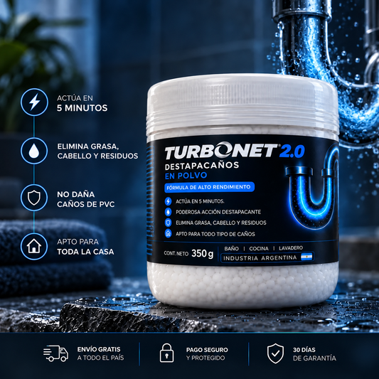 Turbonet  - Polvo destapacaño